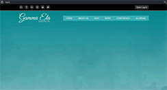 Desktop Screenshot of gammaetasorority.org